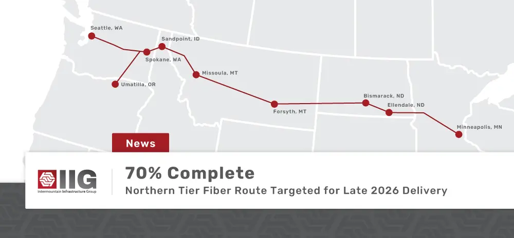Northern Tier is 70% Complete with map of route